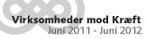 Virksomheder mod kr&aelig;ft 2011 - 2012